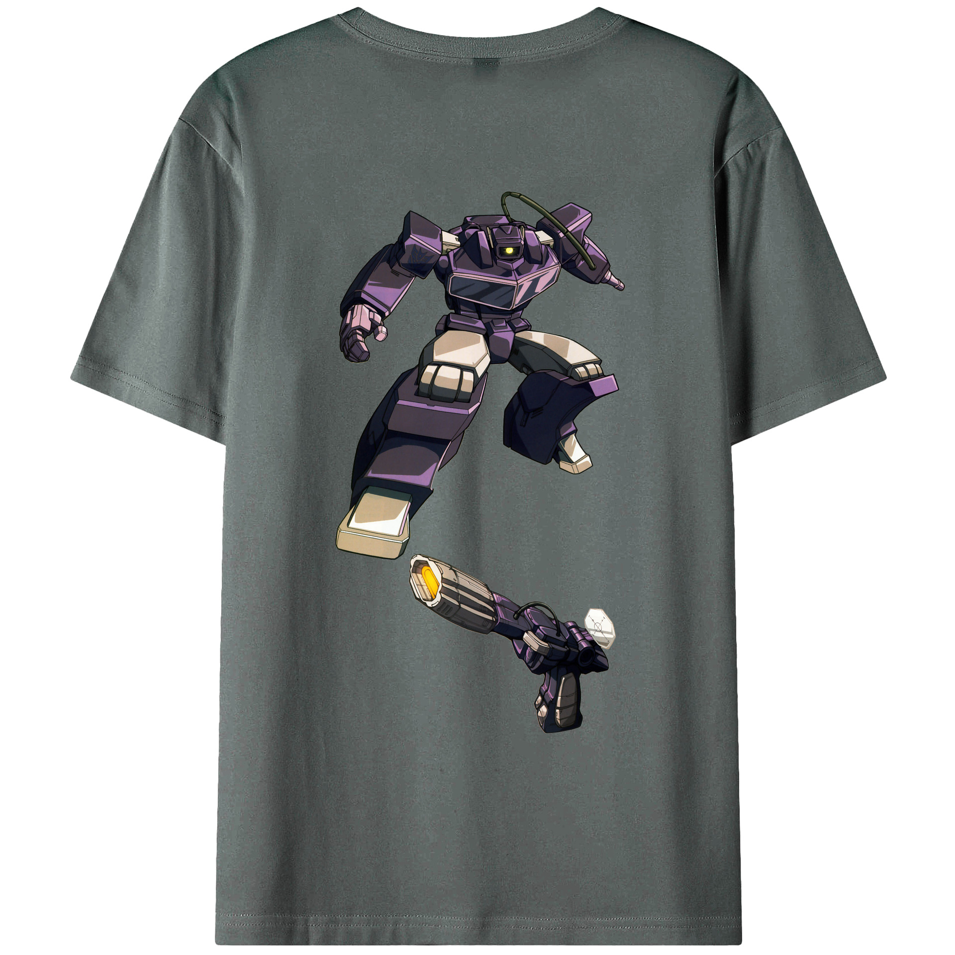 （画像用）  綿100％ メンズ半袖Tシャツ（バックプリント） 通気性